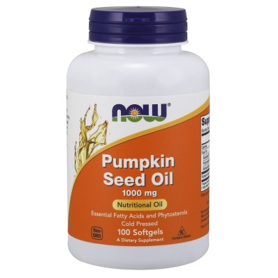 NOW Foods - Pumpkin Seed Oil, 1000mg - 100 softgels