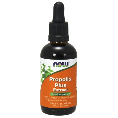 NOW Foods - Propolis Plus Extract - 60 ml.