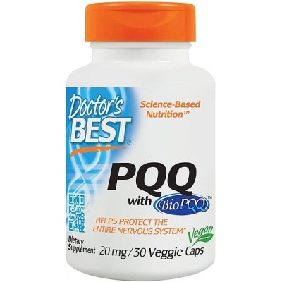 Doctor's Best - PQQ with BioPQQ, 20mg - 30 vcaps
