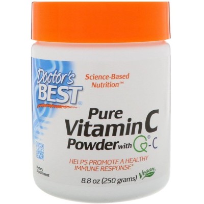 Doctor's Best - Pure Vitamin C Powder with Quali-C - 250 grams