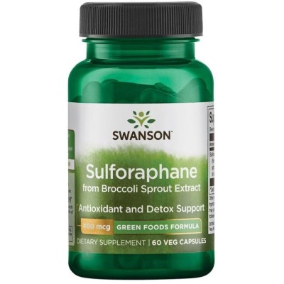 Swanson - Sulforaphane from Broccoli Sprout Extract, 400mcg -
