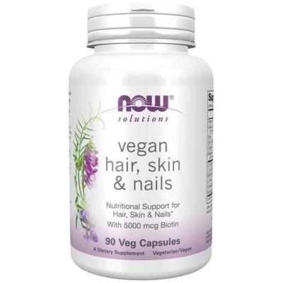 NOW Foods - Vegan Hair, Skin & Nails - 90 vcaps