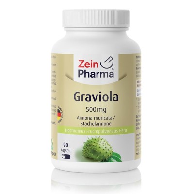 Zein Pharma - Graviola, 500mg - 90 caps