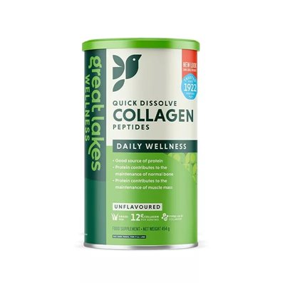 Great Lakes Wellness - Quick Dissolve Collgen Peptides (454 g)