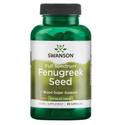 Swanson - Fenugreek Seed - 90 caps