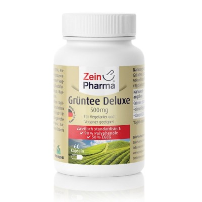 Zein Pharma - Green Tea Deluxe, 500mg - 60 caps