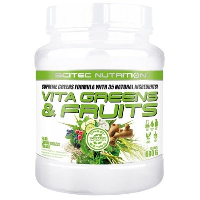 Scitec Nutrition - Vita Greens & Fruit, Pear - Lemon Grass -