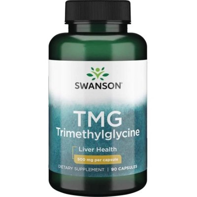 Swanson - TMG (Trimethylglycine), 500mg - 90 caps