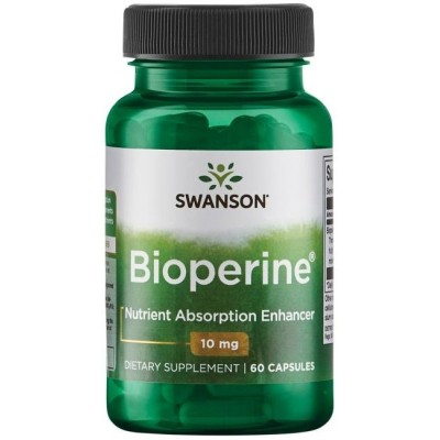 Swanson - Bioperine, 10mg - 60 caps