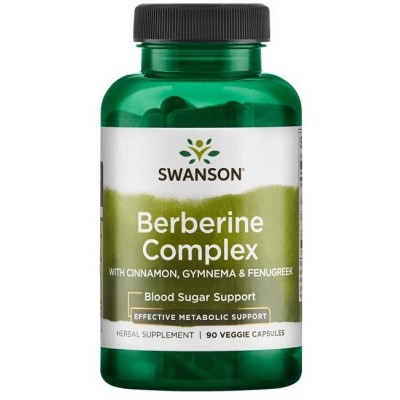 Swanson - Berberine Complex with Cinnamon, Gymnema & Fenugreek