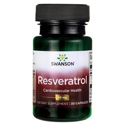 Swanson - Resveratrol, 50 Mg (30 Caps)