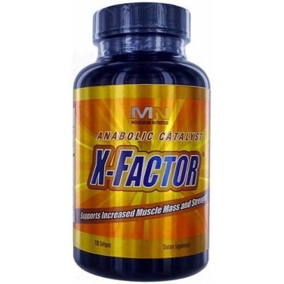 Molecular Nutrition - X-Factor, Anabolic Catalyst - 100 softgels