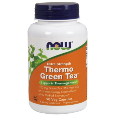 NOW Foods - Thermo Green Tea, Extra Strength - 90 vcaps