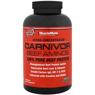 MuscleMeds - Carnivor Beef Aminos - 300 tablets
