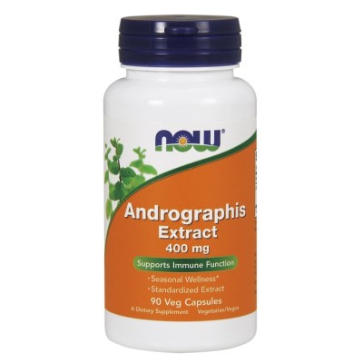 NOW Foods - Andrographis Extract, 400mg - 90 vcaps