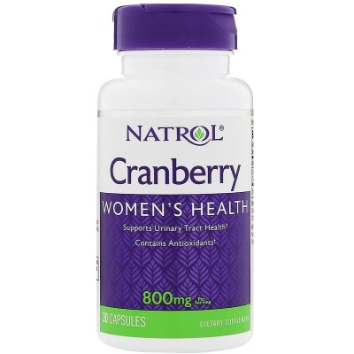 Natrol - Cranberry, 800mg - 30 caps
