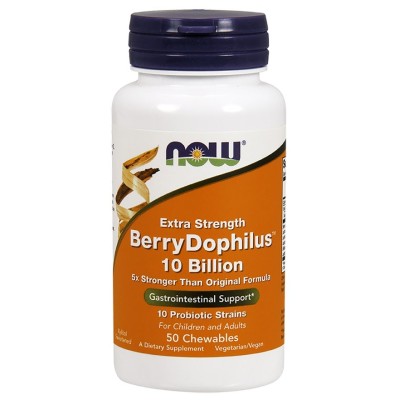NOW Foods - BerryDophilus, 10 Billion (Extra Strength) - 50