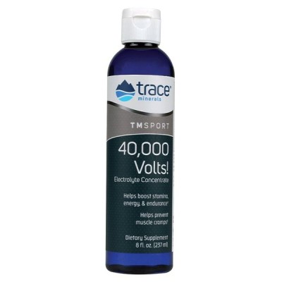 Trace Minerals - 40,000 Volts! Electrolyte Concentrate - 237 ml.