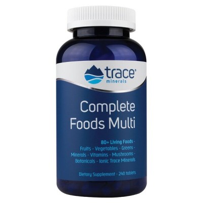 Trace Minerals - Complete Foods Multi - 120 tablets
