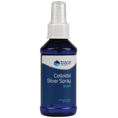 Trace Minerals - Colloidal Silver Spray, 30ppm - 118 ml.