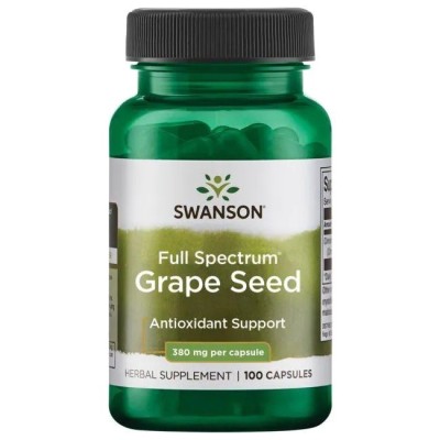 Swanson - Full Spectrum Grape Seed, 380mg - 100 caps