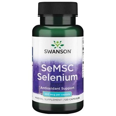 Swanson - SeMSC Selenium, 200mcg - 120 caps