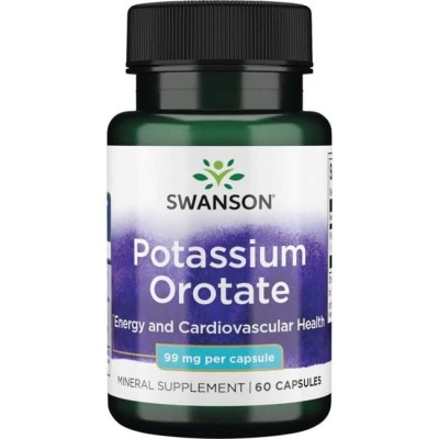 Swanson - Potassium Orotate - 60 caps
