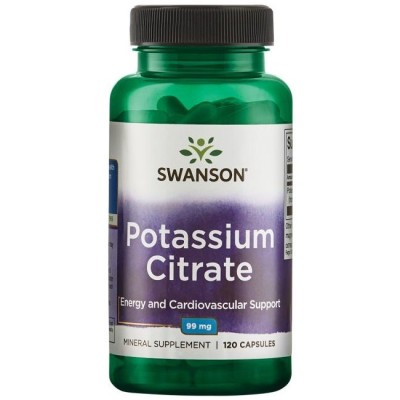 Swanson - Potassium Citrate, 99mg - 120 caps