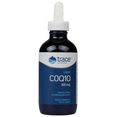 Trace Minerals - Liquid CoQ10, 100mg - 118 ml.