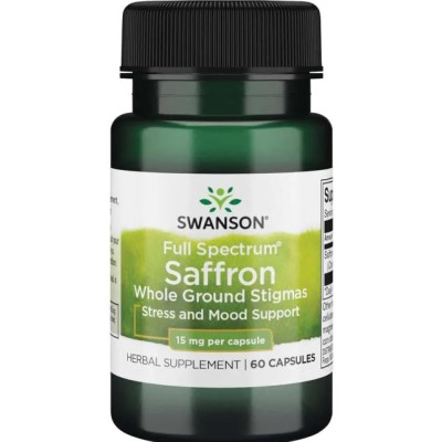 Swanson - Full Spectrum Saffron, 15mg - 60 caps