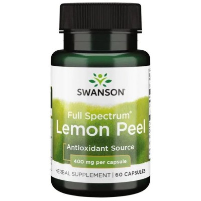 Swanson - Full Spectrum Lemon Peel, 400mg - 60 caps