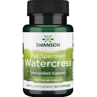 Swanson - Full Spectrum Watercress, 400mg - 60 caps