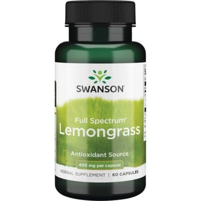 Swanson - Full Spectrum Lemongrass, 400mg - 60 caps