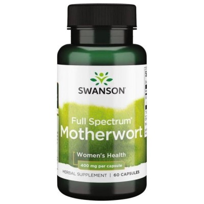 Swanson - Full Spectrum Motherwort, 400mg - 60 caps