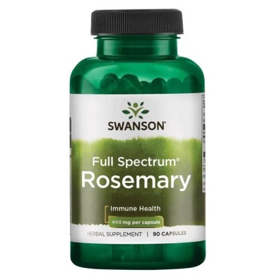 Swanson - Rosemary, 400mg - 90 caps