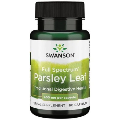 Swanson - Full Spectrum Parsley Leaf, 400mg - 60 caps