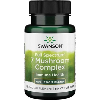 Swanson - Full Spectrum 7 Mushroom Complex - 60 vcaps