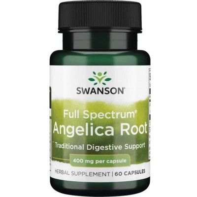 Swanson - Full Spectrum Angelica Root, 400mg - 60 caps