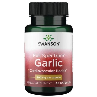 Swanson - Full Spectrum Garlic (Cloves), 400mg - 60 caps
