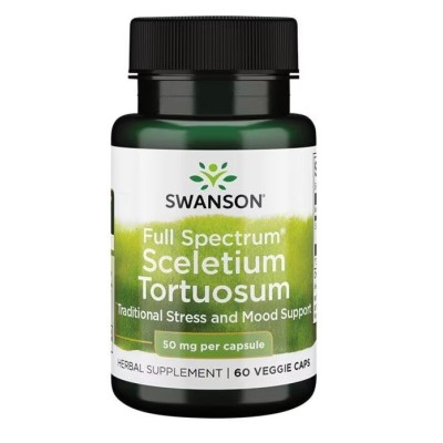 Swanson - Full Spectrum Sceletium Tortuosum, 50mg - 60 vcaps