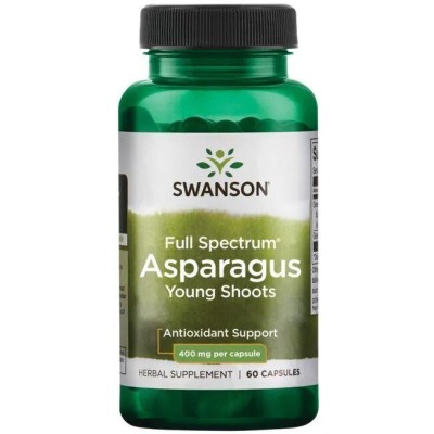 Swanson - Full Spectrum Asparagus Young Shoots, 400mg - 60 caps