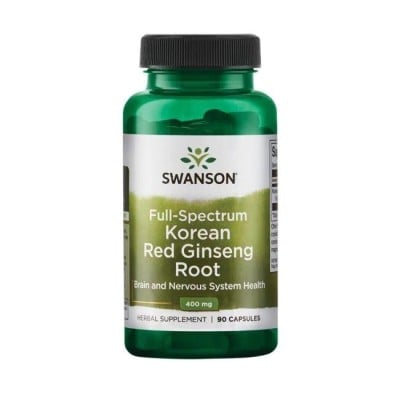 Swanson - Full Spectrum Korean Red Ginseng Root, 400mg - 90 caps