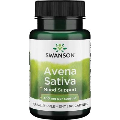Swanson - Full Spectrum Avena Sativa (Green Oat Grass), 400mg -