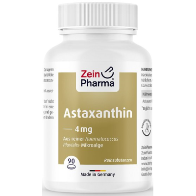 Zein Pharma - Astaxanthin, 4mg - 90 softgels