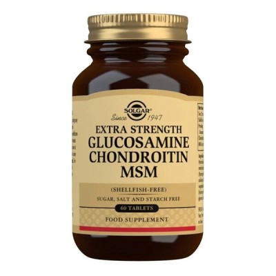 Solgar - Extra Strength Glucosamine Chondroitin MSM - 60 tablets