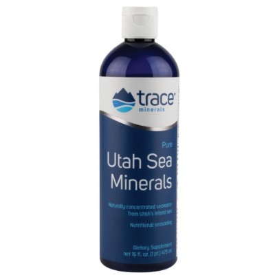 Trace Minerals - Utah Sea Minerals - 473 ml.