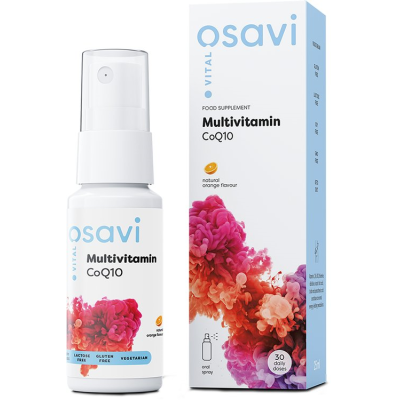 Osavi - Multivitamin CoQ10 Oral Spray, Orange - 25 ml.