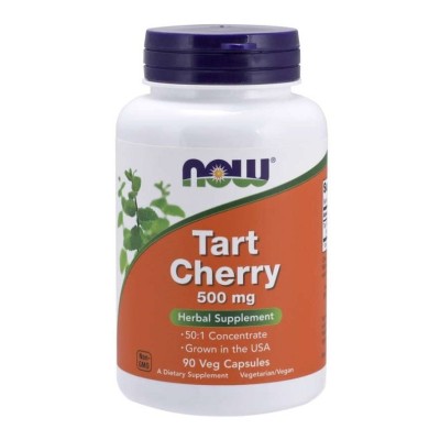 NOW Foods - Tart Cherry, 500mg - 90 vcaps