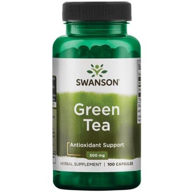 Swanson - Green Tea, 500mg - 100 caps