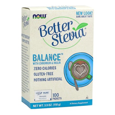 NOW Foods - BetterStevia Balance with Chromium & Inulin - 100